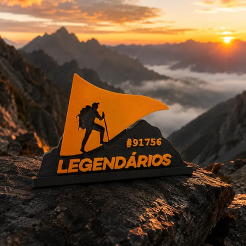 Emblema de Mesa Legendários